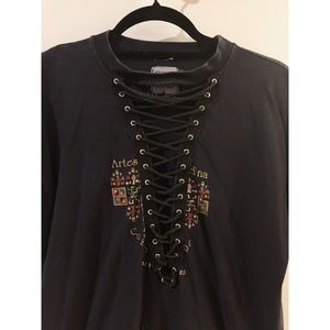 LF Lace Up T-Shirt